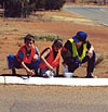Tidy Towns Kerb Painting